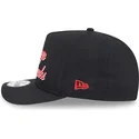 petten-gebogen-zwart-snapback-9fifty-a-frame-chainstitch-van-chicago-blackhawks-nhl-van-new-era