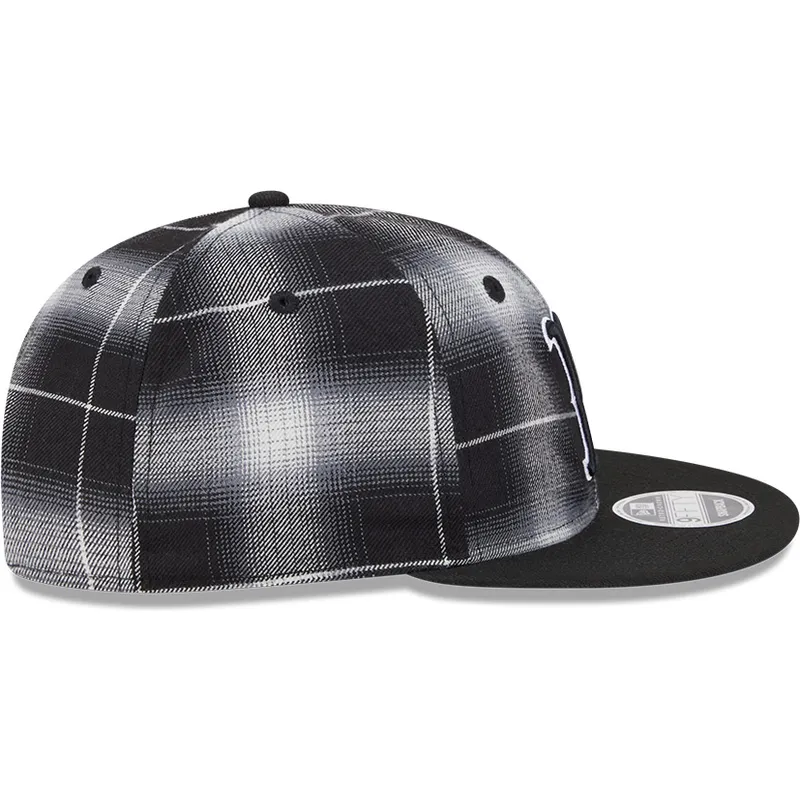 petten-plat-zwart-snapback-9fifty-retro-crown-plaid-van-boston-red-sox-mlb-van-new-era