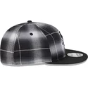 petten-plat-zwart-snapback-9fifty-retro-crown-plaid-van-chicago-white-sox-mlb-van-new-era