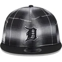 petten-plat-zwart-snapback-9fifty-retro-crown-plaid-van-detroit-tigers-mlb-van-new-era