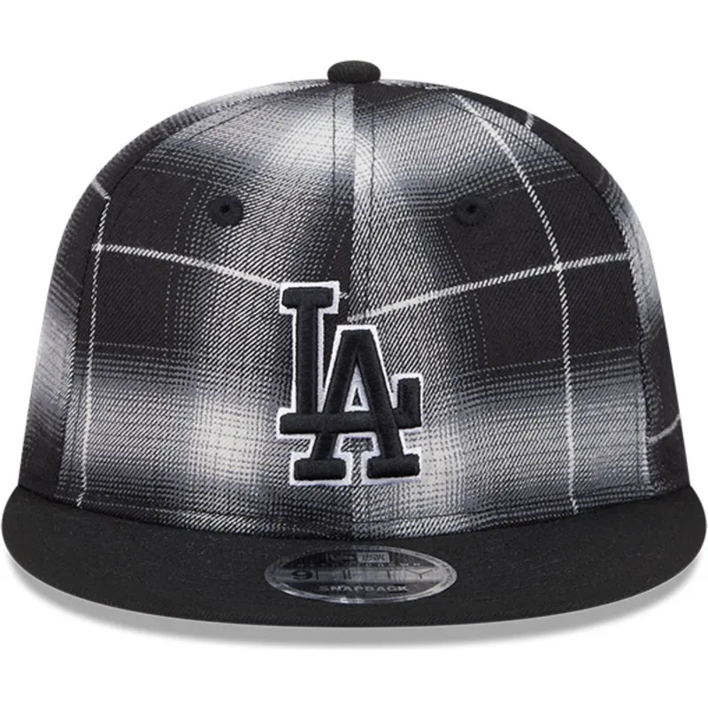 petten-plat-zwart-snapback-9fifty-retro-crown-plaid-van-los-angeles-dodgers-mlb-van-new-era petten-plat-zwart-snapback-9fifty-retro-crown-plaid-van-los-angeles-dodgers-mlb-van-new-era