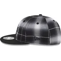 petten-plat-zwart-snapback-9fifty-retro-crown-plaid-van-oakland-athletics-mlb-van-new-era