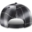 petten-plat-zwart-snapback-9fifty-retro-crown-plaid-van-oakland-athletics-mlb-van-new-era
