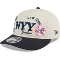 petten-gebogen-beige-snapback-9fifty-retro-crown-scatter-van-new-york-yankees-mlb-van-new-era