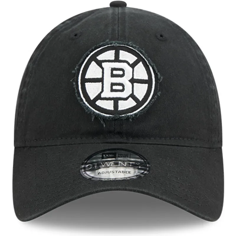 petten-gebogen-zwart-verstelbaar-9twenty-stamp-van-boston-bruins-nhl-van-new-era