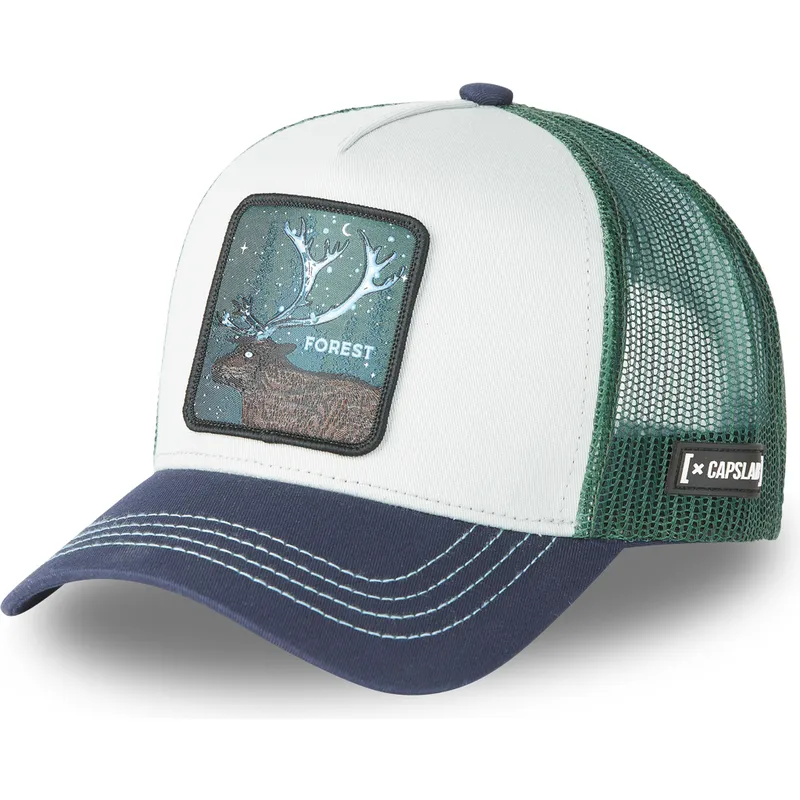 petten-gebogen-meerkleurig-snapback-forest-cas2-for3-hert-fabeldieren-van-capslab
