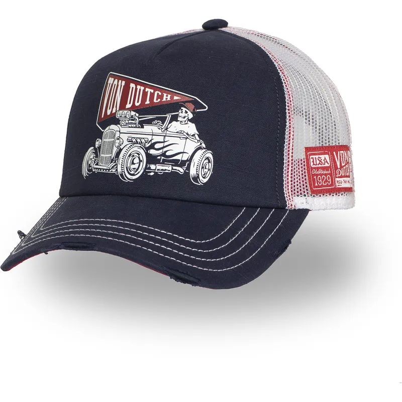 petten-gebogen-marineblauw-snapback-crew26-van-von-dutch