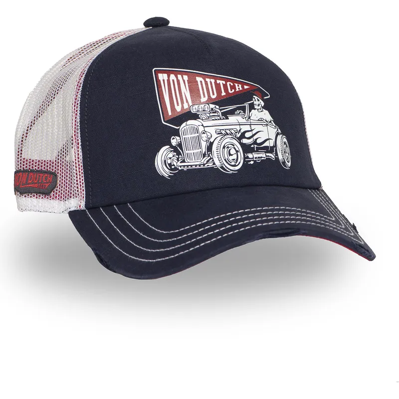 petten-gebogen-marineblauw-snapback-crew26-van-von-dutch