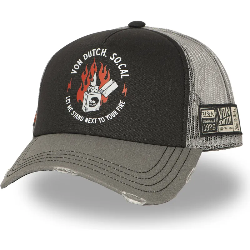 petten-gebogen-grijs-snapback-crew27-van-von-dutch
