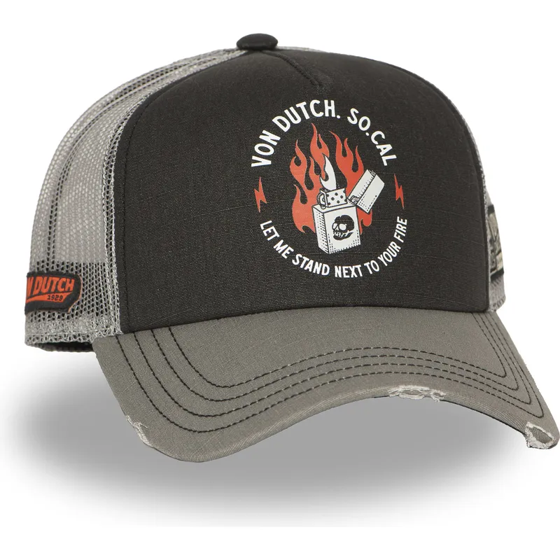 petten-gebogen-grijs-snapback-crew27-van-von-dutch
