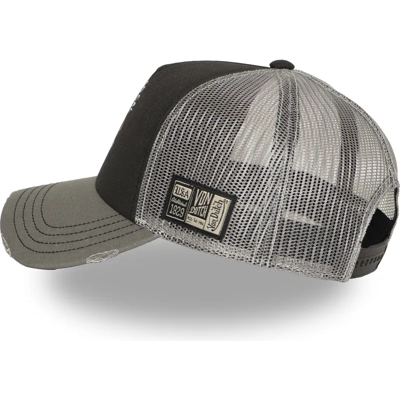 petten-gebogen-grijs-snapback-crew27-van-von-dutch