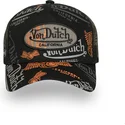 petten-gebogen-zwart-snapback-cafe03-van-von-dutch