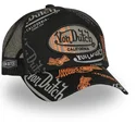 petten-gebogen-zwart-snapback-cafe03-van-von-dutch