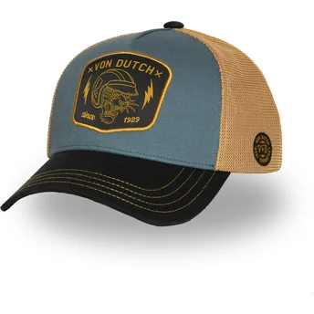 Petten gebogen meerkleurig snapback WILD07 van Von Dutch