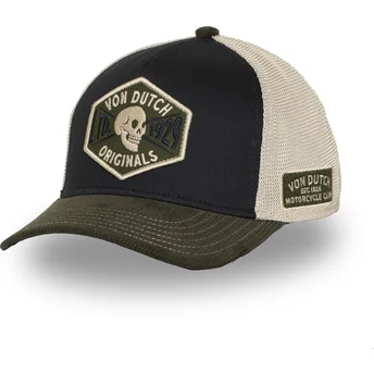 Petten gebogen meerkleurig snapback SEM04 van Von Dutch