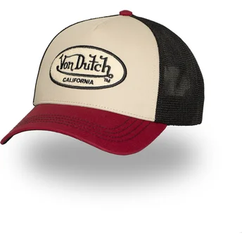 Petten gebogen meerkleurig snapback TERRY08 van Von Dutch