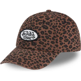 Petten gebogen luipaard verstelbaar LEO BR van Von Dutch