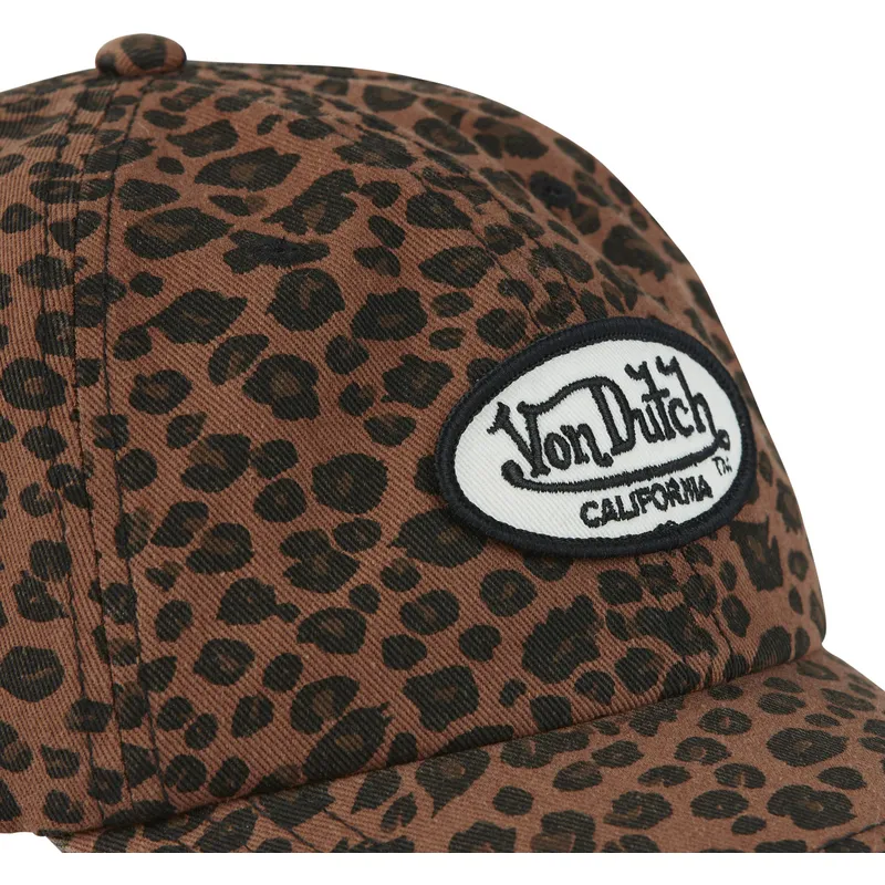 petten-gebogen-luipaard-verstelbaar-leo-br-van-von-dutch