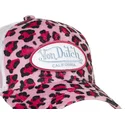 petten-gebogen-luipaard-snapback-rosa-psa-p-van-von-dutch