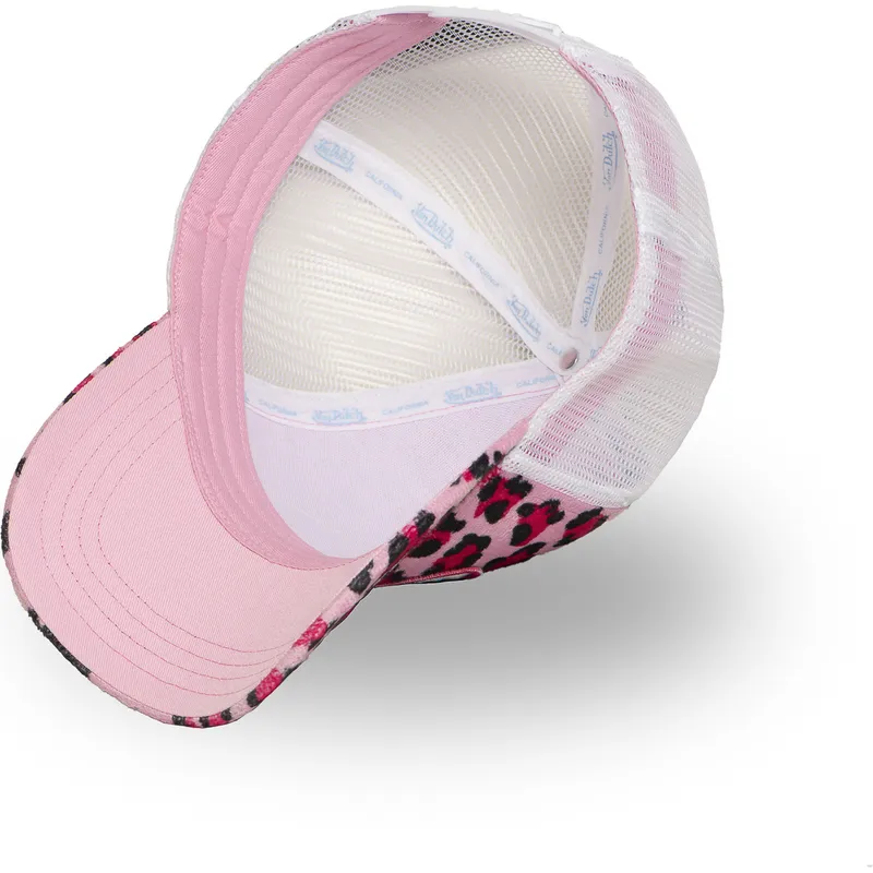 petten-gebogen-luipaard-snapback-rosa-psa-p-van-von-dutch