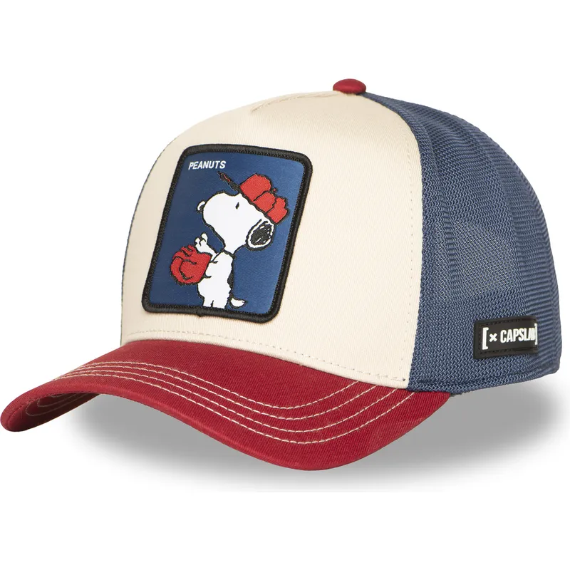 petten-gebogen-meerkleurig-snapback-pea6-va2-snoopy-peanuts-van-capslab