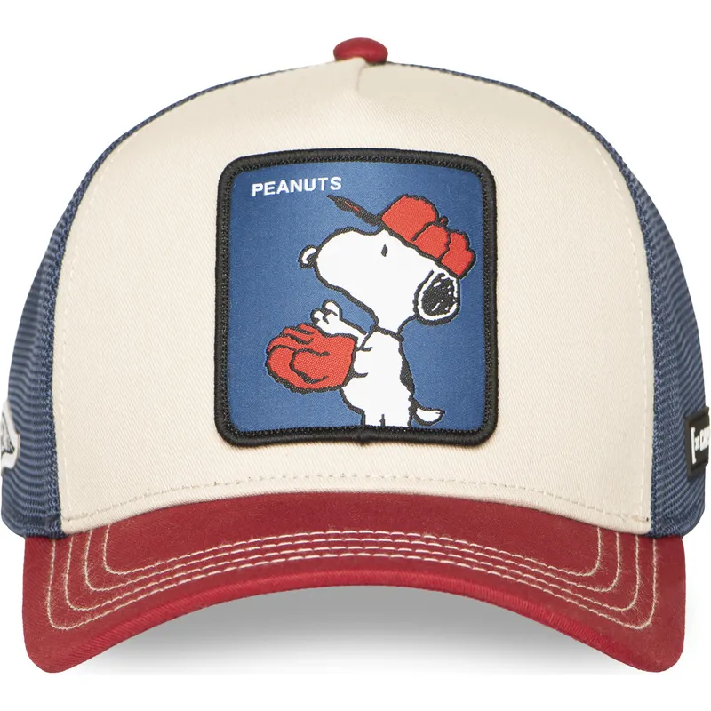 petten-gebogen-meerkleurig-snapback-pea6-va2-snoopy-peanuts-van-capslab