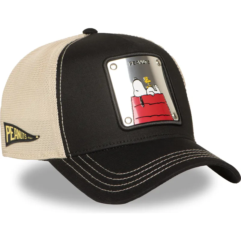 petten-gebogen-zwart-snapback-pea6-naw6-snoopy-en-emilio-peanuts-van-capslab