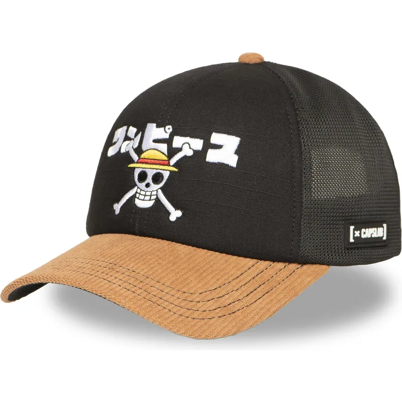 petten-gebogen-zwart-snapback-op6-straw-hat-pirates-one-piece-van-capslab