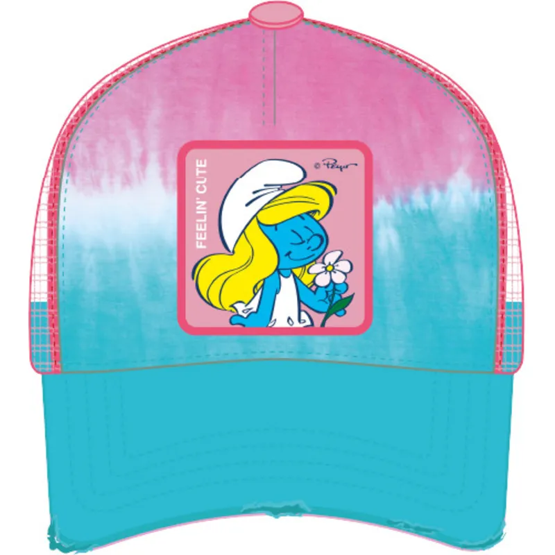 petten-gebogen-meerkleurig-snapback-smu-ett2-smurfin-de-smurfen-van-capslab