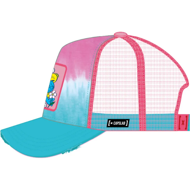 petten-gebogen-meerkleurig-snapback-smu-ett2-smurfin-de-smurfen-van-capslab