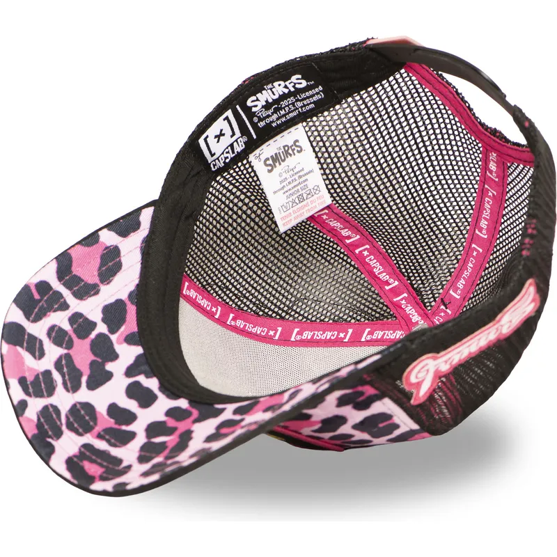 petten-gebogen-luipaard-snapback-rosa-smu-leop-smurfin-de-smurfen-van-capslab