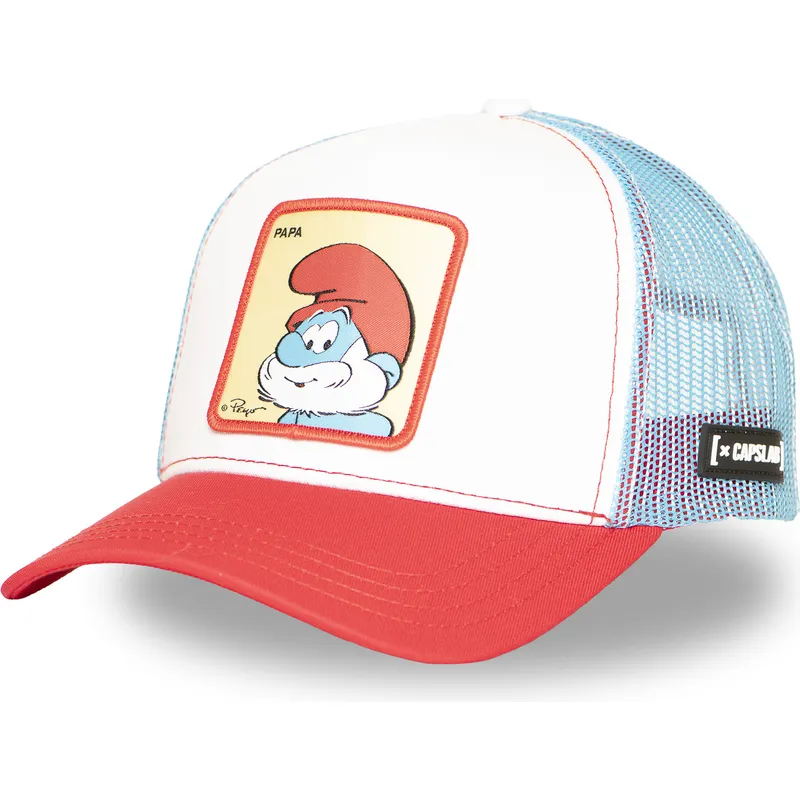 petten-gebogen-meerkleurig-snapback-smu-papa-grote-smurf-de-smurfen-van-capslab petten-gebogen-meerkleurig-snapback-smu-papa-grote-smurf-de-smurfen-van-capslab