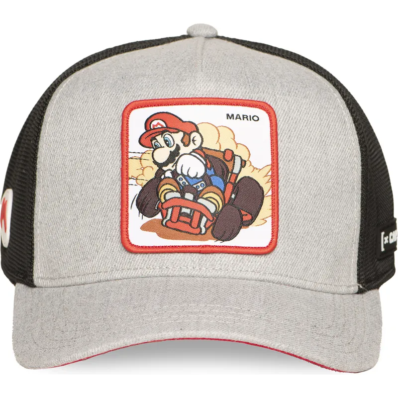 petten-gebogen-grijs-snapback-kart-smk3-vro-bros-mario-super-mario-bros-van-capslab petten-gebogen-grijs-snapback-kart-smk3-vro-bros-mario-super-mario-bros-van-capslab