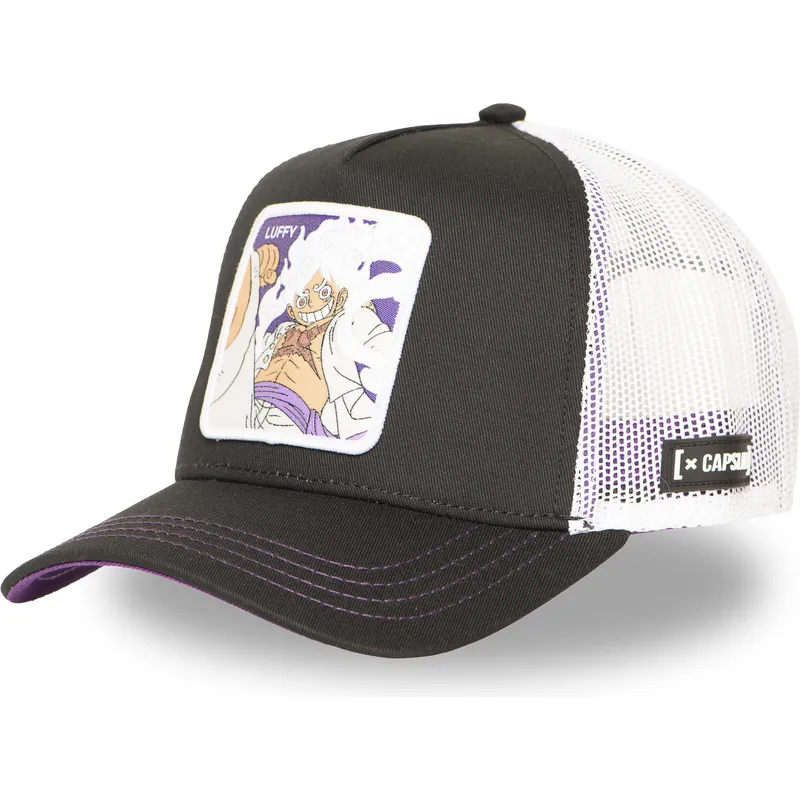 petten-gebogen-zwart-snapback-op6-gea-monkey-d-luffy-one-piece-van-capslab