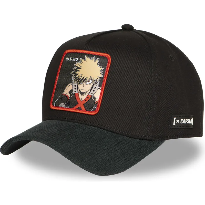 petten-gebogen-zwart-snapback-mha2-bak-katsuki-bakugo-my-hero-academia-van-capslab