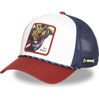 Petten gebogen meerkleurig snapback MHA2 All Might My Hero Academia van Capslab