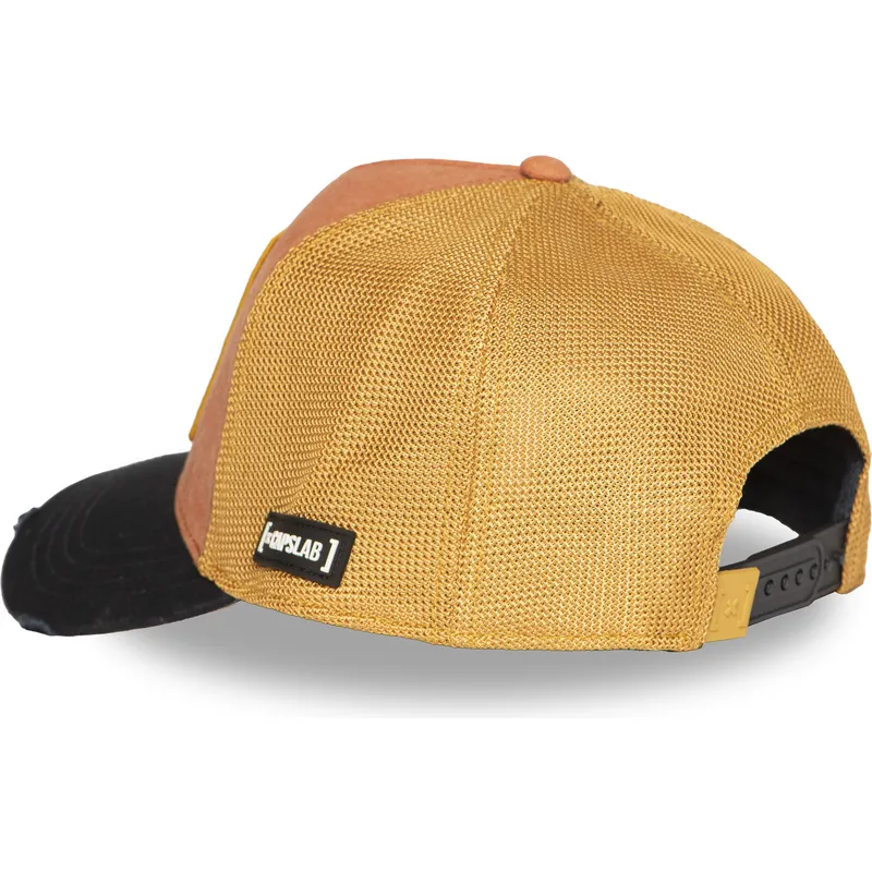 petten-gebogen-oranje-snapback-lck2-lob-lucky-luke-van-capslab