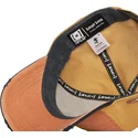 petten-gebogen-oranje-snapback-lck2-lob-lucky-luke-van-capslab