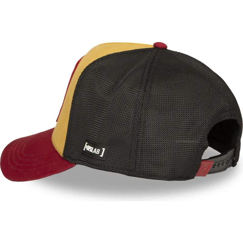 petten-gebogen-meerkleurig-snapback-lck2-cow-lucky-luke-van-capslab