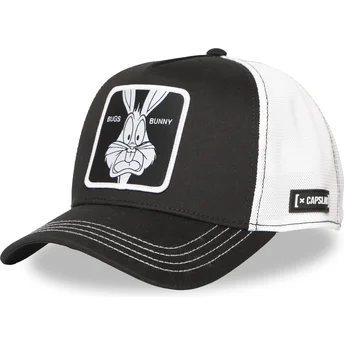 Petten gebogen zwart snapback LOO12 BUG CT Bugs Bunny Looney Tunes van Capslab