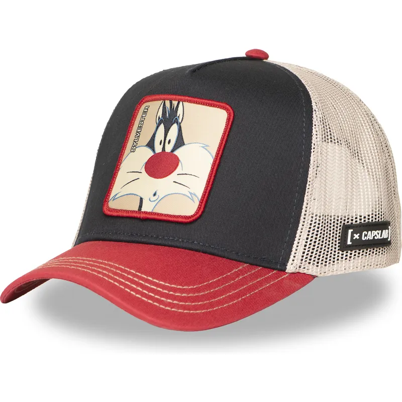 petten-gebogen-meerkleurig-snapback-loo12-syl-sylvester-looney-tunes-van-capslab