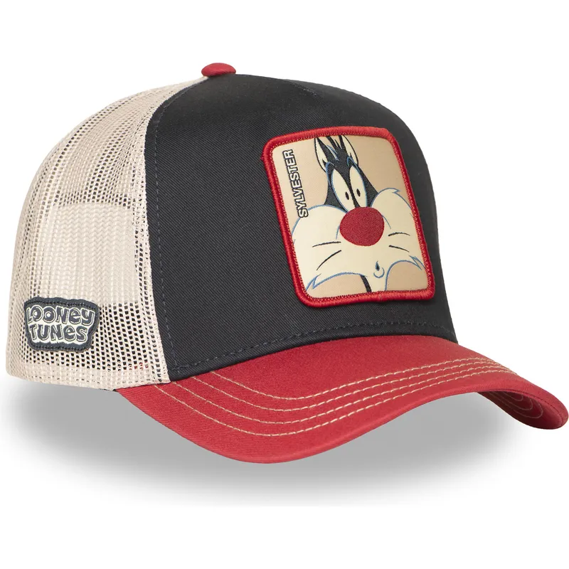 petten-gebogen-meerkleurig-snapback-loo12-syl-sylvester-looney-tunes-van-capslab