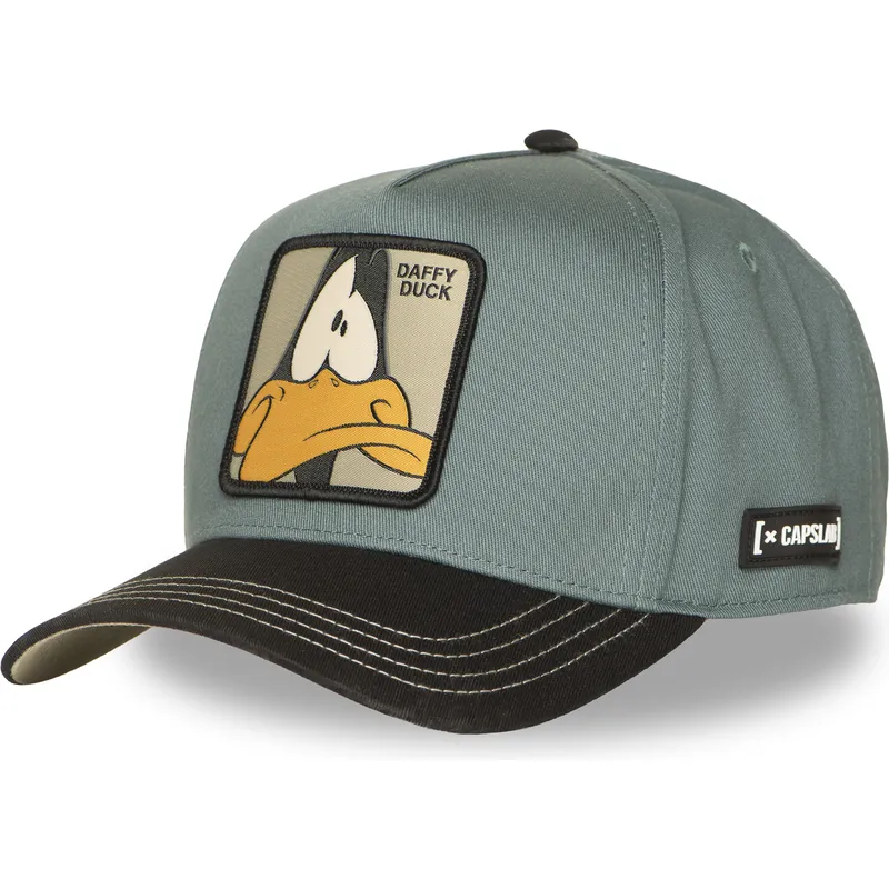 petten-gebogen-groen-snapback-loo12-daf2-daffy-duck-looney-tunes-van-capslab