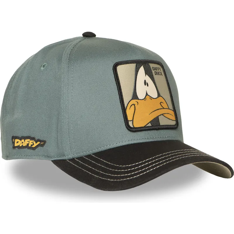 petten-gebogen-groen-snapback-loo12-daf2-daffy-duck-looney-tunes-van-capslab