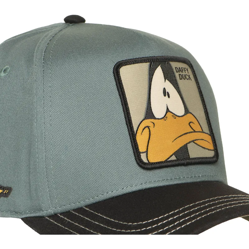 petten-gebogen-groen-snapback-loo12-daf2-daffy-duck-looney-tunes-van-capslab