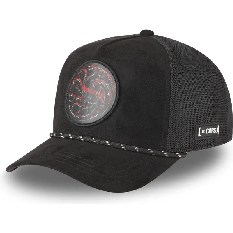 petten-gebogen-zwart-snapback-hod-sym-huis-targaryen-game-of-thrones-van-capslab