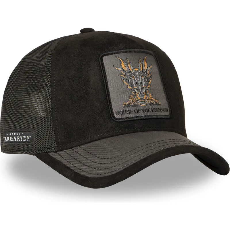 petten-gebogen-zwart-snapback-house-of-the-hod-dra-game-of-thrones-van-capslab