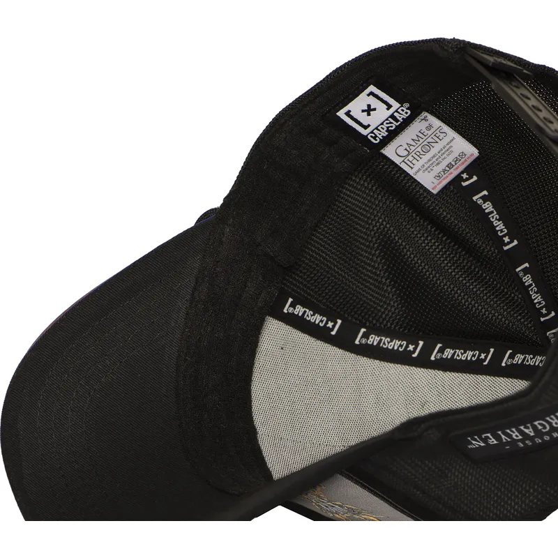 petten-gebogen-zwart-snapback-house-of-the-hod-dra-game-of-thrones-van-capslab