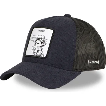 Petten gebogen marineblauw snapback GLG2 GBD Guust Flater van Capslab