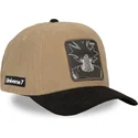 petten-gebogen-bruin-snapback-dbs7-uni-son-goku-dragon-ball-van-capslab